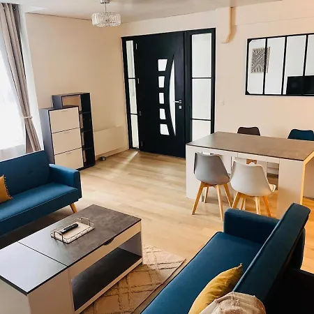 Apartamento Le Faubourg Saint-martin Silver&blue Senlis (Oise)